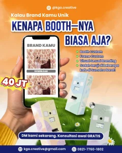 Jasa Photobooth Custom untuk Bisnis | KGA Creative | Padang