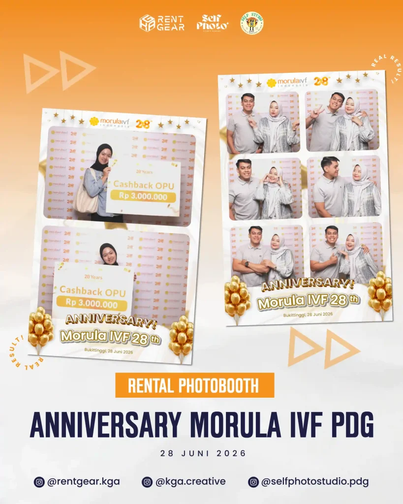 Paket Cetak Standar 4R dan Strip Photobooth Padang